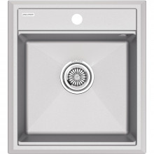 Мойка для кухни Paulmark StepIA PM114651-GRM 46x51 серый металлик