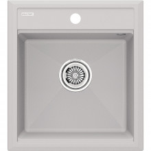 Мойка для кухни Paulmark StepIA PM114651-GRS 46x51 серый дым