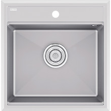 Мойка для кухни Paulmark StepIA PM115051-GRM 50x51 серый металлик