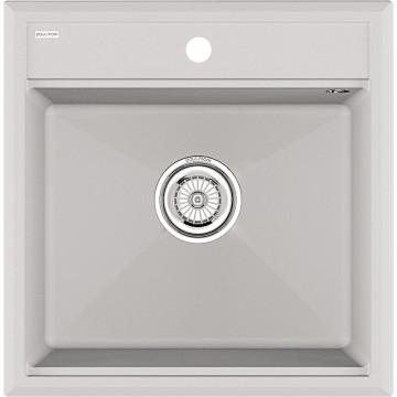 Мойка для кухни Paulmark StepIA PM115051-GRS 50x51 серый дым