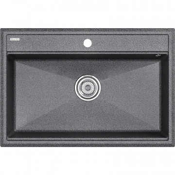 Мойка для кухни Paulmark StepIA PM117551-DG 75x51 графит