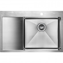 Мойка для кухни Paulmark Atlan Edge PM777851-BSR 78x51 брашированная сталь