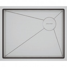 Мойка для кухни Paulmark Next-Skew PM885444-BS 54x44 брашированная сталь