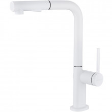 Смеситель для кухни Paulmark Neo Ne214419-431 белый матовый