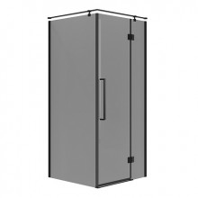 Душевой уголок Niagara Nova NG-2831-34BLACK 90х90х195 профиль черный матовый/стекло тонированное