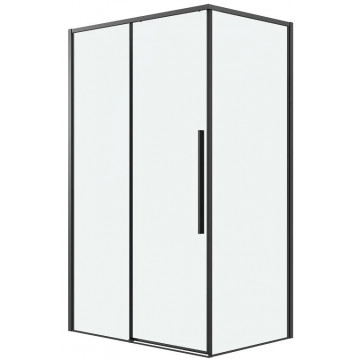 Душевой уголок Grossman Galaxy 120.K33.01.1490.21.00 140x90 черный матовый/прозрачное