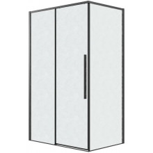 Душевой уголок Grossman Galaxy 120.K33.01.1290.21.02 120x90 черный матовый/шиншилла