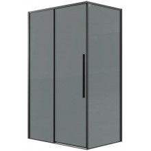 Душевой уголок Grossman Galaxy 120.K33.01.1290.21.10 120x90 черный матовый/тонированное