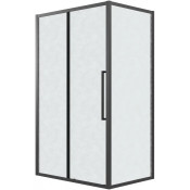 Душевой уголок Grossman Cosmo 120.K33.02.1080.21.02 100x80 черный матовый/шиншилла