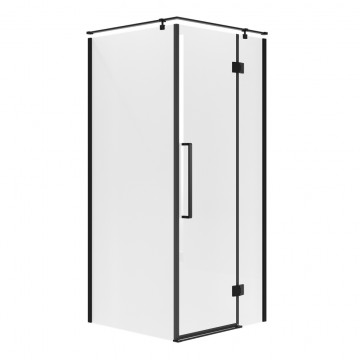 Душевой уголок Niagara Nova NG-6832-34BLACK 100х100х195 профиль черный матовый/стекло прозрачное