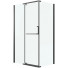 Душевой уголок Grossman Pragma 120.K33.03.1280.21.00 120x80 черный матовый/прозрачное