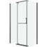 Душевой уголок Grossman Pragma 120.K33.03.1180.42.00 110x80 графит/прозрачное