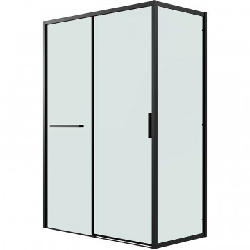 Душевой уголок Grossman Style 120.K33.05.1090.21.00 100x90 черный матовый/прозрачное