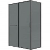 Душевой уголок Grossman Style 120.K33.05.1080.21.10 100x80 черный матовый/тонированное