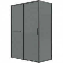 Душевой уголок Grossman Style 120.K33.05.1090.21.10 100x90 черный матовый/тонированное