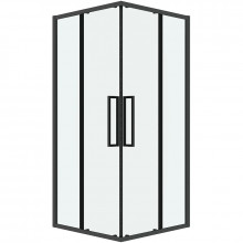 Душевой уголок Grossman Cosmo 300.K33.02.8080.42.00 80x80 графит/прозрачное