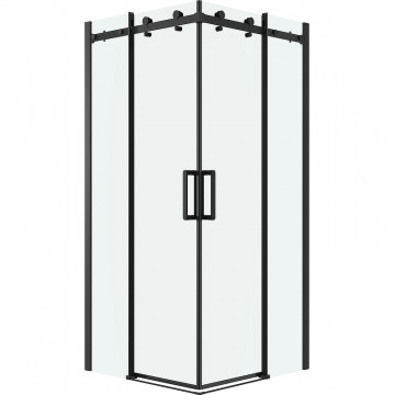 Душевой уголок Grossman Classic 300.K33.04.8080.21.00 80x80 черный матовый/прозрачное