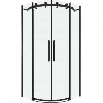 Душевой уголок Grossman Classic 301.K33.04.9090.21.00 90x90 черный матовый/прозрачное