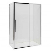 Душевой уголок AvaCan FС 120-140 + SС 90 120-140x90 профиль хром/стекло прозрачное