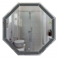 Зеркало Azario Renato CS00063643 80х80 с подсветкой и диммером