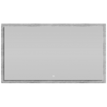 Зеркало Vod-ok Лайт 140x80 с подсветкой горный камень