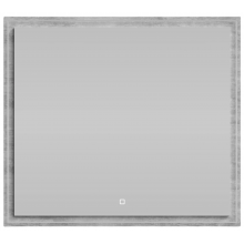 Зеркало Vod-ok Лайт 90x80 с подсветкой горный камень