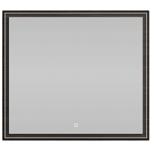 Зеркало Vod-ok Лайт 90x80 с подсветкой палисандр