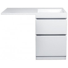 Тумба с раковиной Style Line El Fante Даллас СС-00000515/СС-00000518 115 белый