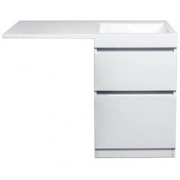 Тумба с раковиной Style Line El Fante Даллас СС-00000515/СС-00000518 115 белый