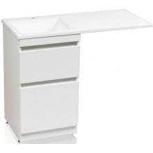 Тумба с раковиной Style Line El Fante Даллас СС-00000438/СС-00002387 110 белый