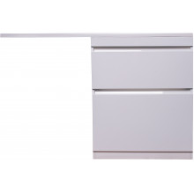Тумба под раковину Style Line Даллас Люкс Plus СС-00002348 130 белый