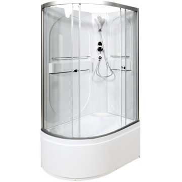 Душевая кабина AvaCan L620RN 120х80 хром/прозрачное