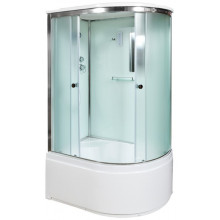 Душевая кабина AvaCan D120SLEL с электрикой 120х80 L хром/рифленое