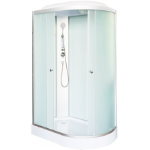 Душевая кабина DTO LM902LEL 120х80 с электрикой хром/матовое