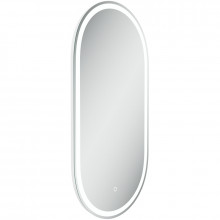 Зеркало Sancos Oval OV45F 45х90 с подсветкой