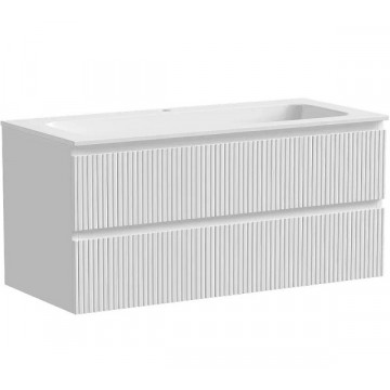 Тумба с раковиной Sancos Snob T SNT120W/CN7017 120 bianco