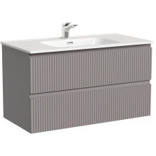 Тумба с раковиной Sancos Snob R SNR90SM/CN7002 90 doha soft
