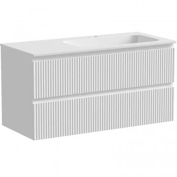 Тумба с раковиной Sancos Snob R SNR100RW/CN7015 100 bianco