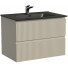 Тумба с раковиной Sancos Snob R SNR70CE/CN7007MB 70 beige soft