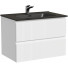 Тумба с раковиной Sancos Snob T SNT70W/CN7007MB 70 bianco