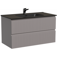 Тумба с раковиной Sancos Snob T SNT90SM/CN7002MB 90 doha soft