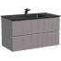 Тумба с раковиной Sancos Snob T SNT90SM/CN7002MB 90 doha soft