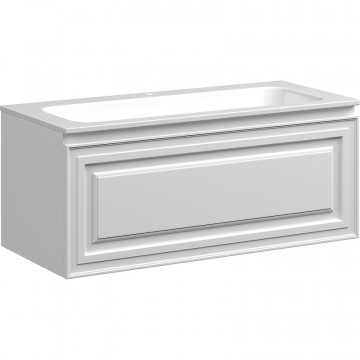 Тумба с раковиной Sancos Very VR100W/CN7013 100 bianco