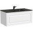 Тумба с раковиной Sancos Very VR90W/CN7002MB 90 bianco