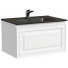 Тумба с раковиной Sancos Very VR70W/CN7007MB 70 bianco