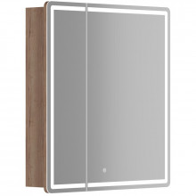 Зеркальный шкаф Sancos Mirror MI70ECH 70 с LED подсветкой дуб чарльстон