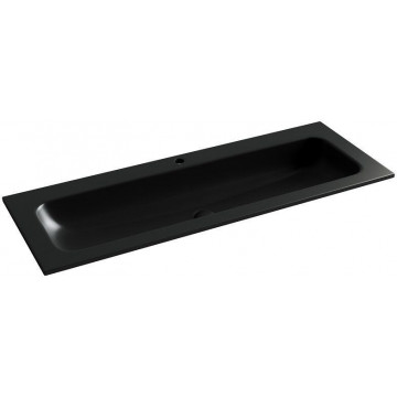 Раковина Sancos Ceramica Nova Grace CN7017MB 121x45 черный матовый