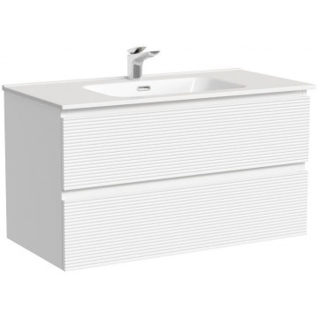Тумба с раковиной Sancos Folk FL90W/CN7002 90 bianco