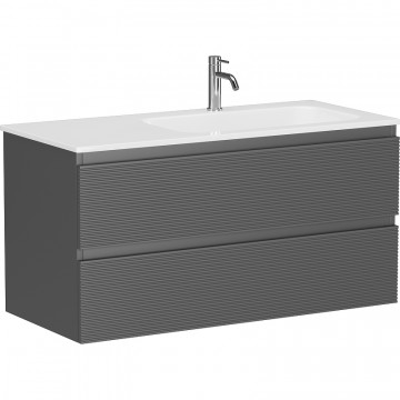Тумба под раковину Sancos Folk FL100RGS 100 grey soft