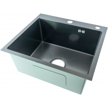 Мойка для кухни Fmark FSC5045Q 50x45 графит